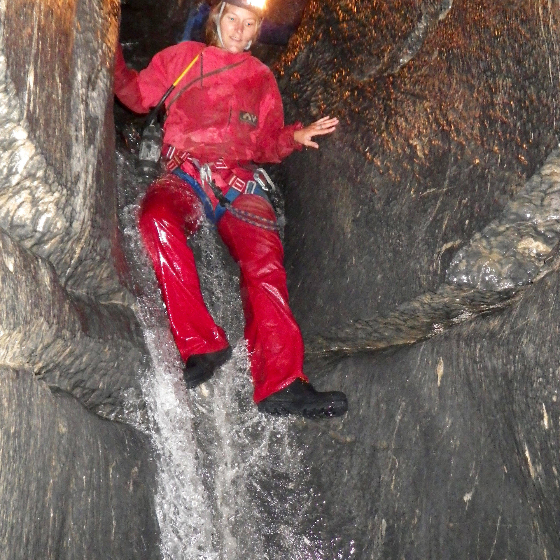 Canyon souterrain toboggan - Speleo Canyon Ariege