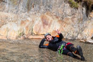 canyoning relax eau roche pleine nature