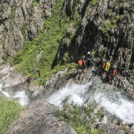 canyon estat rappel speleo canyon ariege