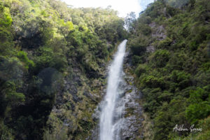 cascade soixante mètres curtis creek canyoning nouvelle zélande