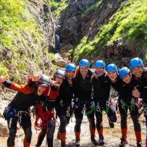 Canyon d'Estat, sportif, technique et grandiose en Ariège
