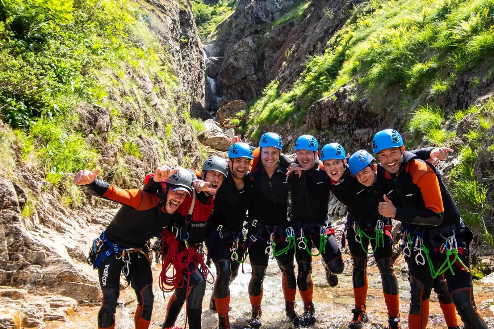 Canyon d'Estat, sportif, technique et grandiose en Ariège