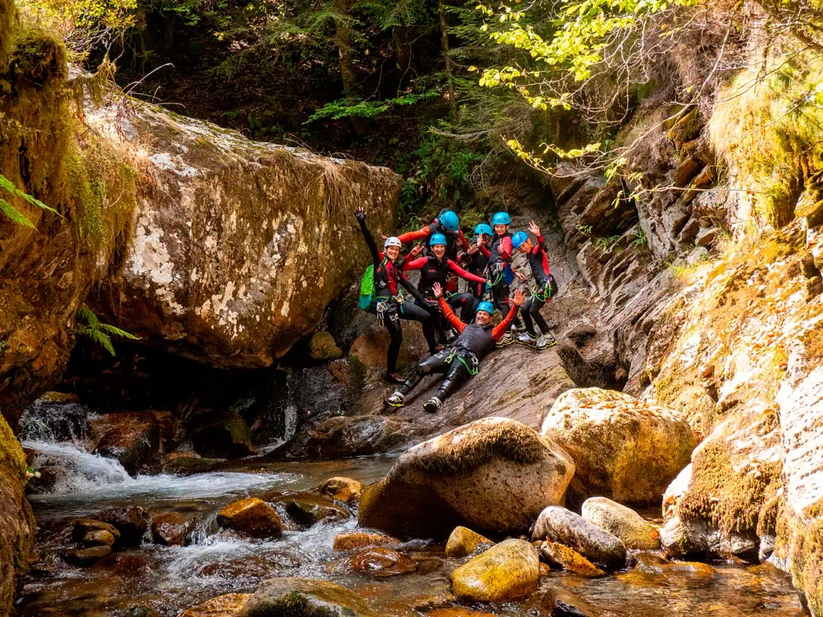 Canyon de la Freyte, aventure de canyoning familiale et inoubliable en Ariège