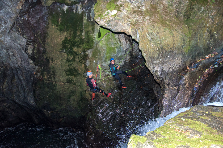 rappel sortie grotte de Marc