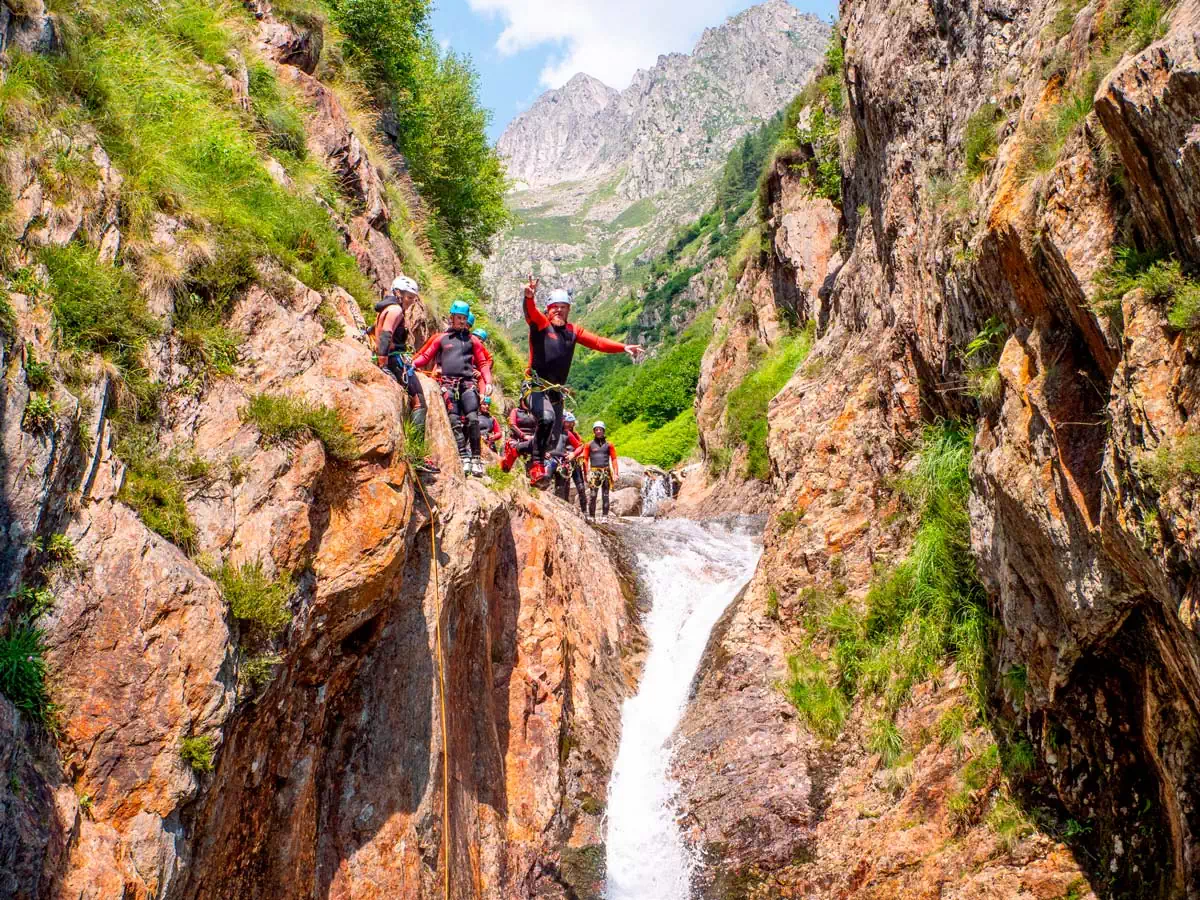 Sorties de canyoning en Ariège dans la vallée du Vicdessos - Canyon de l'Artigue